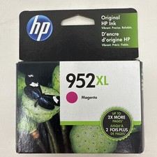 Genuine HP 952XL Magenta Ink, Sealed Box Expired picture