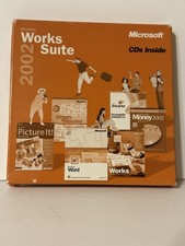 Microsoft Works Suite 2002 Set Of 5 W/Product Key Dell picture