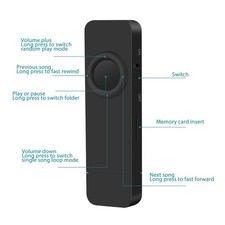 MP3 Player 8GB Memory 64GB Expandable USB Flash Drive Type Support OTG HiFi picture