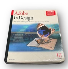 Adobe InDesign 1.0 For Macintosh- Promo Version New Sealed picture