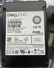 DELL Samsung PM1733 3.84TB SSD U.2 NVME PCIE MZWLR3T8HBLS-00AD3 100% Health picture