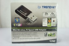 TrendNet Mini Wireless Networking N Speed USB Adapter TEW-649UB WiFi NEW picture
