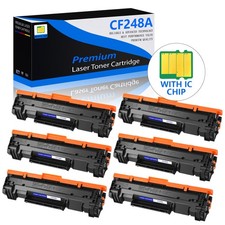 for HP CF248A 48A Toner Cartridge LaserJet Pro M15a M15w M16a M16w - 6 Pack picture