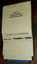 Used - VINTAGE COMMODORE MODEL 1660 MODEM 300 C64 Not Tested picture