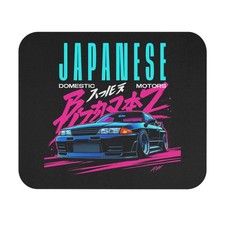 Skyline R32 GT-R Mouse Pad JDM Neon Japanese Car Desk picture