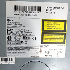 LG CED-8080B Internal Desktop 5.25 in CD-R/RW Drive Gray picture