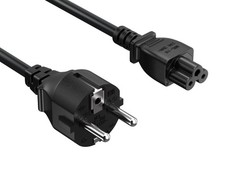 Cable Leader 6 ft European Schuko 3-Prong Notebook Power Cord Straight picture