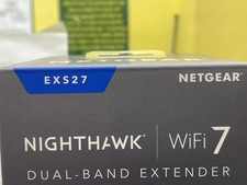 NETGEAR - Nighthawk WiFi 7 Extender EXS27, 5 Gbps, adds up to 1,500 sq ft - W... picture
