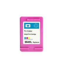 Replacement for HP 664XL Color Ink Cartridge Show Ink Deskjet 1115 2136 3636 picture