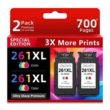 Ankink Compatible Ink Cartridge Replacement for Canon 261XL CL 261 CL261 XL |... picture