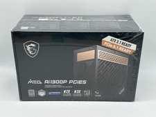 MSI MEG Ai1300P PCIe5 1300W 80 Plus Platinum Power Supply - Black picture
