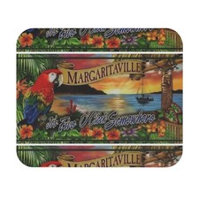 Margaritaville Parrot Mouse Pad | Tropical Beach Sunset picture