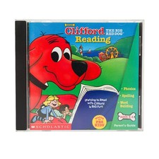 Scholastic Clifford The Big Red Dog Reading CD-ROM Windows Mac Kids Learning picture