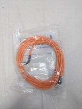 L-com Shielded Category 6 Right Angle Patch Cable Orange, 10 ft cat. 6 picture