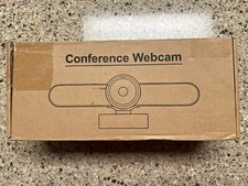 TONGVEO 4K Webcam Conference Room Web Camera with Microphone and Speaker picture