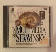 Microsoft Multimedia Stravinsky Interactive Musical Exploration (Audio CD) New . picture