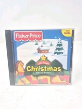 Fisher Price Little People Christmas Activity Center Win/MAC CD rom-New Sealed  picture