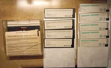 Microsoft Windows 3.0 & MS-DOS 6.22 5.25