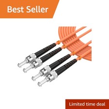 lidkew Fiber Optic Cable ST to ST, 30M/98FT picture