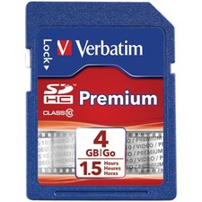 VERBATIM 96171 Class 10 SDHC Card (4GB) picture