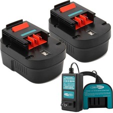 CREABEST 2Packs 12V 3.5Ah Replacement Battery for Black and Decker HPB12 picture