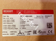 AX5112-0000-0200 BECKHOFF Servo Drive Brand New FedEx or DHL shipping picture