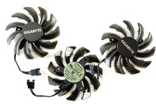 Full Set GPU Fans 75mm Gigabyte 5500 5600 5700 XT Gaming T128010SU | US Selle... picture