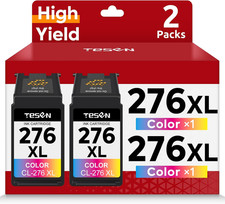 276XL Color Ink Cartridges Replacement for Canon 276 CL276 CL-276 XL 2-Pack picture
