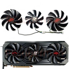 For Powercolor RX6700XT 6750XT 6800 6800XT 6900XT Red Devil Video Card Fan picture
