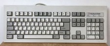 NEW Clicky Original Box Vtg Packard Bell Mechanical PC Keyboard Model 7939 picture