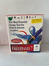Macromedia Freehand 7, Mac User, New but not box not sealed - see photos. picture