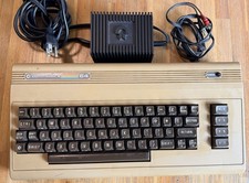 Commodore 64 Computer Only *READ* Power Tested Only w/ Power Adapter & Video Cbl picture
