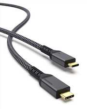 10FT Long Thunderbolt 4 Cable, 40Gbps, 240W, 8K/5K | with 40Gbps Data, 240W Char picture