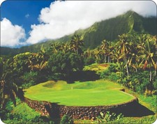 Oahu, Hawaii Golf Course Mouse Pads Mousepads Stunning Challenge picture