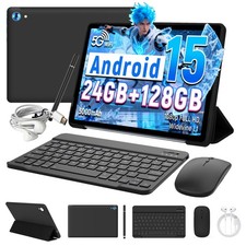10.1 inch Android Tablet 10+128GB IPS Touchscreen Octa-core Processor Wi-Fi 6 picture