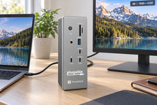 Plugable Thunderbolt 5 Docking Station with Dual HDMI 2.1, 140W Laptop Charging picture