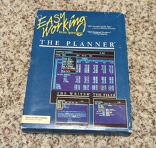 VTG Easy Working From Spinnaker The Planner - Commodore 64,128/Apple IIc,IIe/IBM picture
