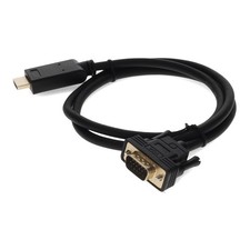 Addon-New-HDMI2VGAMM6 _ ADDON 6FT HDMI 1.3 MALE TO VGA MALE BLACK CABL picture