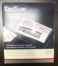 DYMO CardScan Executive Desktop Business Card Scanner & Contact Manager Boxed picture