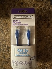 Infinitive Cat 5e 100MHz Network Cable, 14 Feet, Blue picture