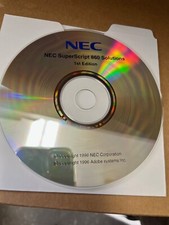 NEC SuperScript 860 Solutions CD picture