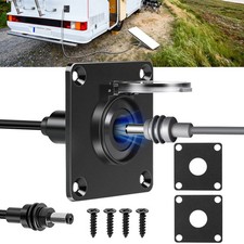 RV Waterproof Wall Pass Through Bulkhead Connector Kit for Starlink Mini DC5521 picture