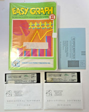 Apple II 1987 Houghton Mifflin Easy Graph II education program - TESTED picture