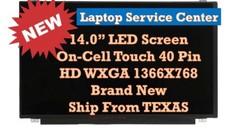 New HP Stream Spare P/N L04285-392 LCD LED Touch Screen 14