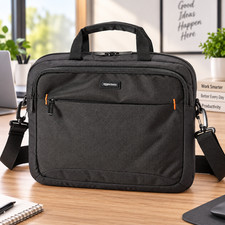 NEW Amazon Basics 14 Inch Tablet and Laptop Bag Shoulder Bag Carrying Case BLACK picture