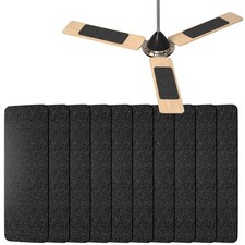 10 Pack Ceiling Fan Filters for Fan Blades, Activated Coconut Carbon picture