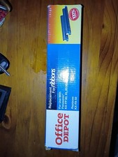 OFFICE DEPOT BLACK REPLACEMENT FAX RIBBONS PANASONIC KX-FP 80, 81, 85 MACHINES picture