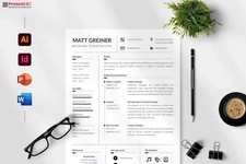 Matt Resume + Cover Letter Template picture