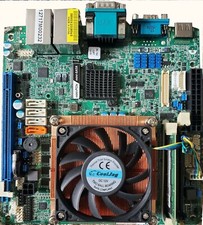 ADlink MI-T80 D33C20 Mini ITX Industrial CPU Board/ CPU and RAM Included. picture