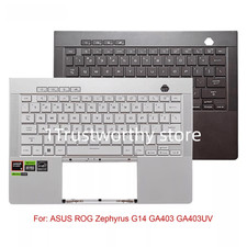 Used For ASUS ROG Zephyrus G14 GA403 GA403UV Palmrest with Backlit Keyboard 14